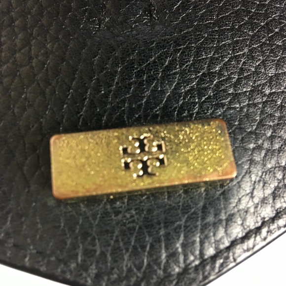 Tory Burch Mini High Quality Grain Leather Satchel Crossbody Bag In Black - Picture 10 of 14